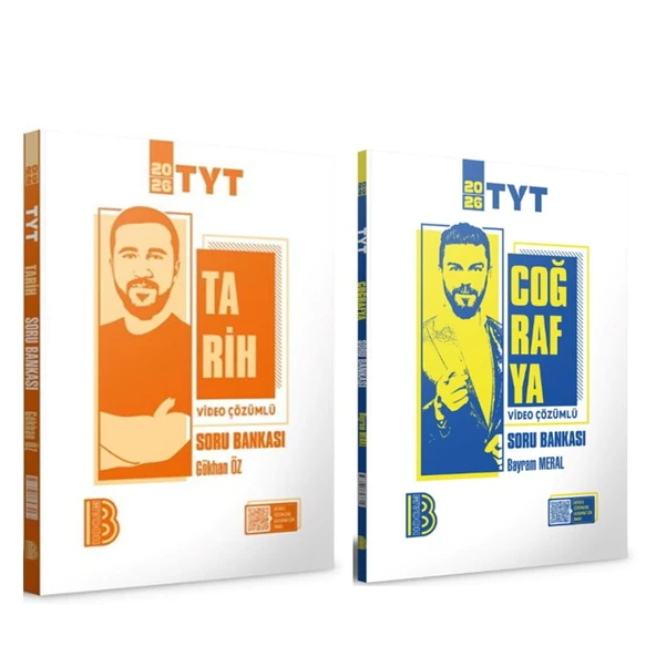 Benim Hocam TYT Coğrafya ve Tarih Soru Bankası Seti 2 Kitap ürün görseli 1