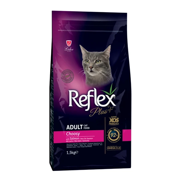 Reflex Plus Somonlu Yetişkin Kedi Maması 1.5 Kg ürün görseli 1
