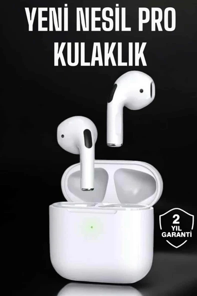 Beyaz Yeni Nesil Pro Bluetooth Kulaklık Yüksek Ses Kaliteli ANC Özelliği P122653S437 ürün görseli 1