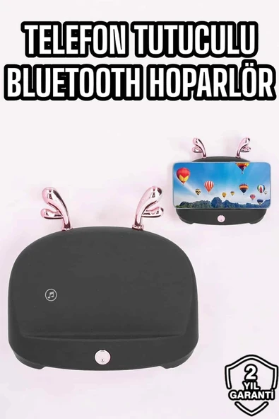 Telefon Tutuculu Akıllı Hoparlör Yüksek Ses Kaliteli Hoparlör P122328S2985 ürün görseli 1