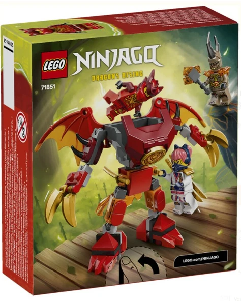 Lego Ninjago Kai'nin Ejderha Robotu 71851 - Resim 3
