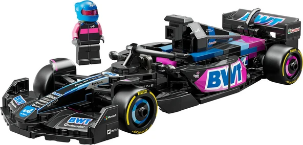 Lego Oyuncak Speed Champions BWT Alpine F1 Team A524 Yarış Arabası 10 Yaş ve Üzeri Çocuklar için Sürücü Minifigürü İçeren Yaratıcı Oyuncak Yapım Seti 258 Parça 77248 ürün görseli 1