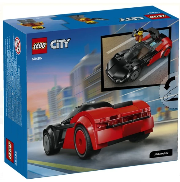 Lego City Elektrikli Süper Araba 60486 - Resim 3