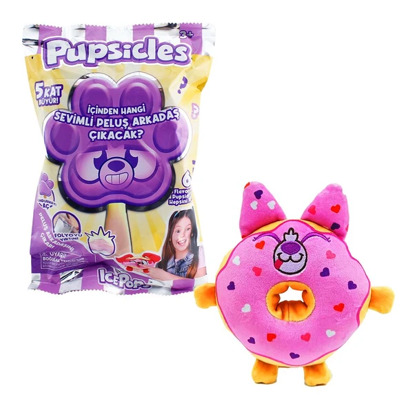Neco Oyuncak İcepops Pupsicles Sürpriz Peluş Oyuncak Pops 2411003 (Karışık Model 1 Adet) ürün görseli 1