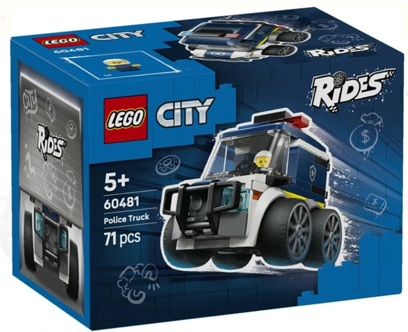 Lego City Polis Kamyonu 60481 ürün görseli 1