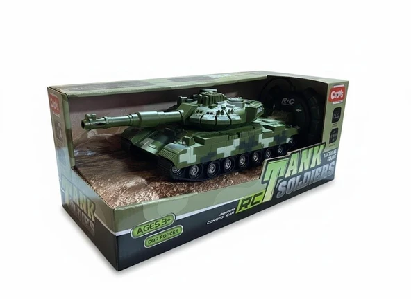 Ctoy Oyuncak Usb Şarjlı Uzaktan Kuamandalı Tank hsy664-142b ürün görseli 1