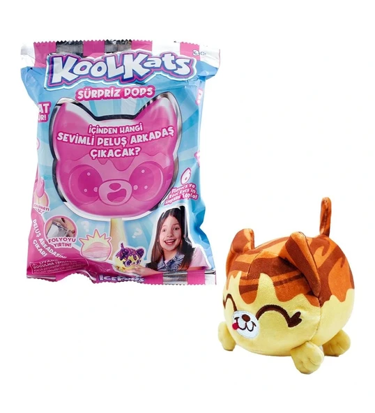 Neco Oyuncak İcepops Koolkats Sürpriz Peluş Oyuncak Pops 2411001 (Karışık Model 1 Adet) ürün görseli 1