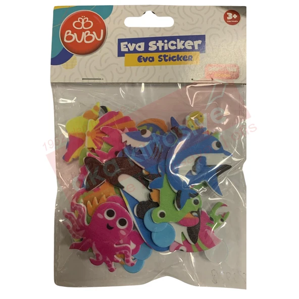 Bu-Bu Eva Sticker Okyanus st0152 ürün görseli 1