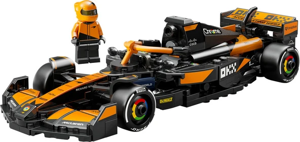 Lego Oyuncak Speed Champions McLaren F1 Team MCL38 Yarış Arabası 10 Yaş ve Üzeri Çocuklar için Yaratıcı Oyuncak Yapım Seti 269 Parça 77251 ürün görseli 1