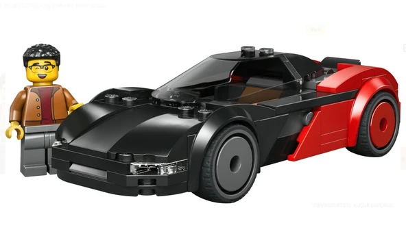 Lego City Elektrikli Süper Araba 60486 - Resim 2
