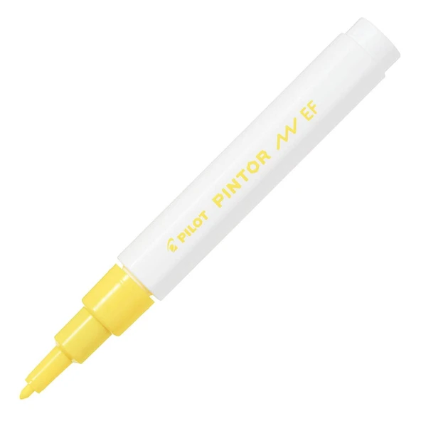 Pilot Pintor Keçeli Markör Dekor Boya Kalemi (Ef) Sarı Sw-Pt-Ef-Y (6 Lı Paket) ürün görseli 1