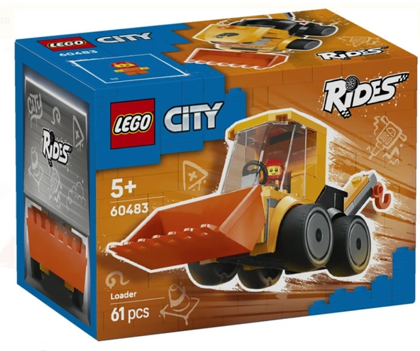 Lego City İnşaat Yükleyicisi 60483 ürün görseli 1