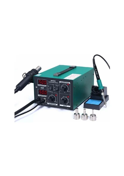 Prolink P-52dn Çift Dijitalli Sıcak Hava Üfleme Hava İstasyonu Sehpalı P-52 DN ürün görseli 1
