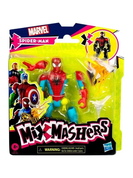 Spiderman Mixmashers Figür f9205 - Resim 5