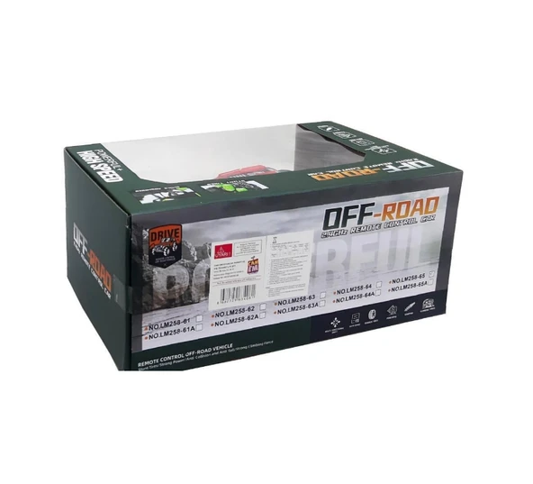 Canem Oyuncak Uzaktan Kumandalı Jeep LM258-65 (Karışık Renk 1 Adet) ürün görseli 1