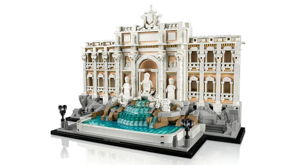 Lego Oyuncak Architecture Trevi Çeşmesi Yetişkinler için Koleksiyonluk Seyahat Hatırası Yapım Seti 1880 Parça 21062 ürün görseli 1