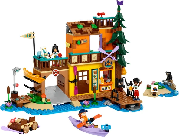 Lego Oyuncak Friends Macera Kampı Su Sporları 7 Yaş ve Üzeri Çocuklar için Ayı Figürü İçeren Yaratıcı Oyuncak Yapım Seti 628 Parça 42626 ürün görseli 1