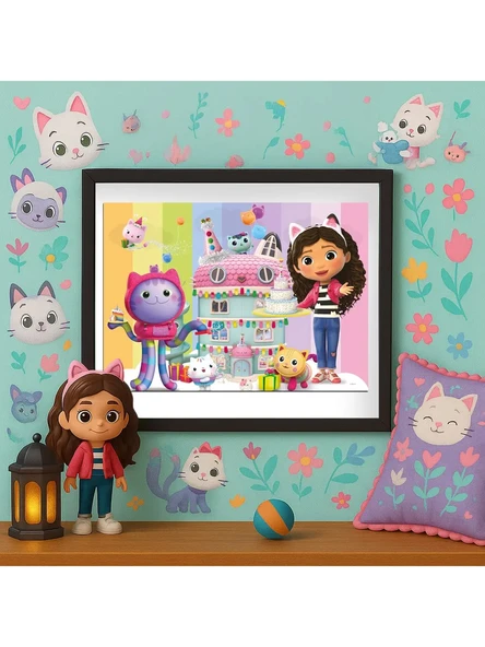 Gabbys Dollhouse Puzzle 50 Parça Gb709 - Resim 3