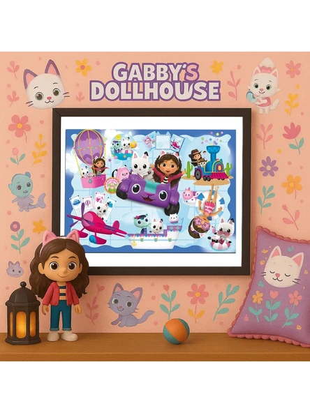 Gabbys Dollhouse Puzzle 100 Parça Gb714 - Resim 3