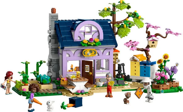 Lego Oyuncak Friends Arıcıların Evi ve Çiçek Bahçesi 12 Yaş ve Üzeri Gençler için Mini Bebek İçeren Yaratıcı Oyuncak Yapım Seti 1161 Parça 42669 ürün görseli 1
