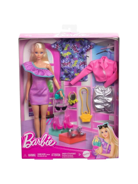 Barbie Moda Bebek Kıyafetleri ve Akseasuarları hyt61 ürün görseli 1