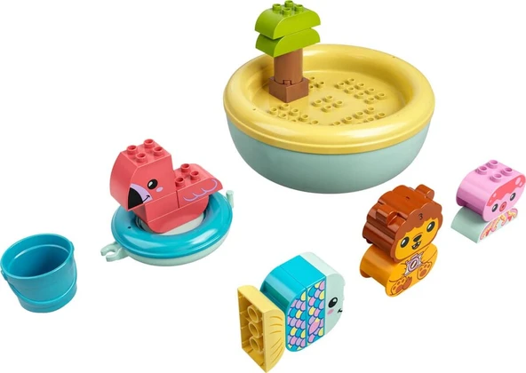Lego Oyuncak DUPLO İlk Banyo Zamanı Eğlencesi: Yüzen Hayvan Adası 20 Parça 10966 ürün görseli 1