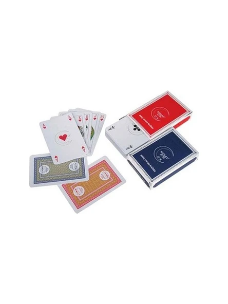 Ks Games Kızılay A30 İskambil Briç Oyun Kağıdı St00181 (2 Paket) ürün görseli 1
