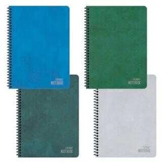Keskin Color Karton Kapak Spiralli Alfa Defter 16,5X22,5Cm 80 Yaprak Kareli 387442-99 (Karışık Renk 1 Adet) ürün görseli 1