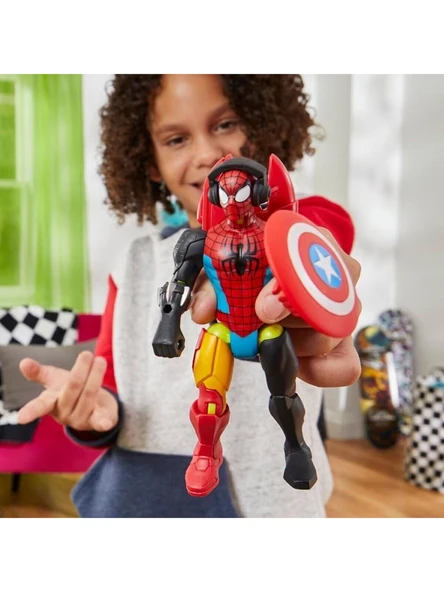 Spiderman Mixmashers Figür f9205 - Resim 3