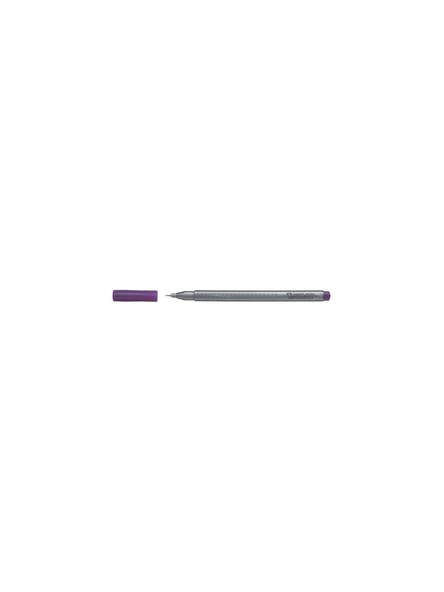 Faber-Castell Grip Finepen Keçe Uçlu Kalem 0,4 Mm Açık Mor 151637 (10 Lu Paket) ürün görseli 1