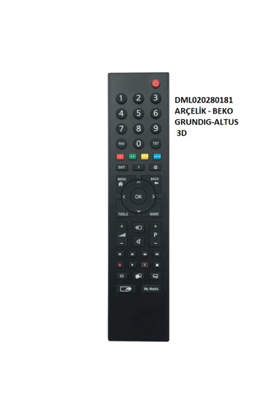Arçelik LCD TV KUMANDASI ürün görseli 1