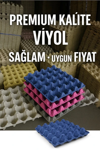Butik Yumurta Kartonu ( 100 ADET ) Premium Kalite Viyol 30’lu ürün görseli 1