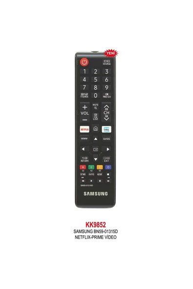 Swat Samsung Lcd Tv Kumandası Netflix-amazon Tuşlu ürün görseli 1
