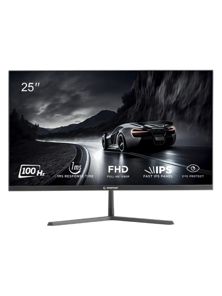 RAMPAGE RM25R100 25" 100Hz 1ms IPS FHD Flat Oyuncu Monitörü ürün görseli 1