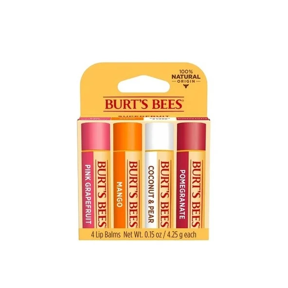Burt's Bees Lip Balm Superfruit 4'lü Pack 4.25Gr ürün görseli 1