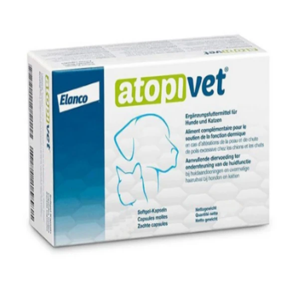 Elanco Atopivet Spot-On 2 ml x 16 Pipet  Kedi & Köpek Atopik Dermatit ve Deri Bariyeri Onarıcı Damla ürün görseli 1