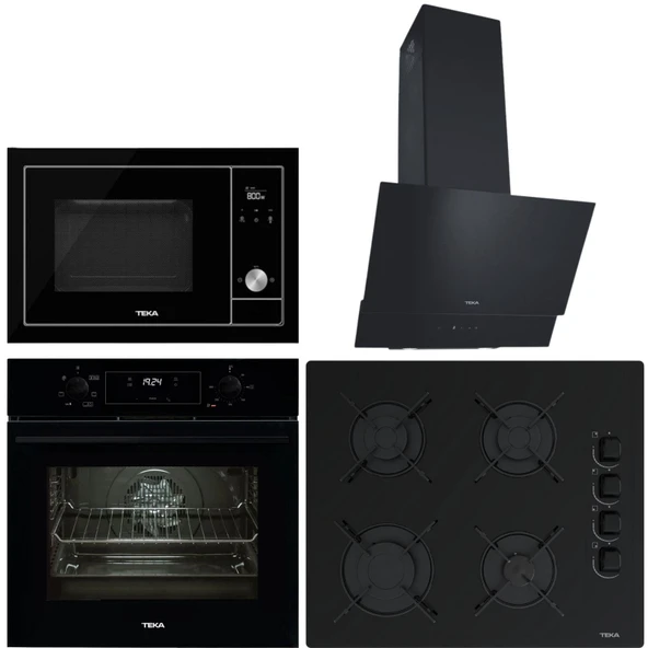 Teka Ankastre Set Siyah ( HAK 625 BK Börek Şefim- ATV 60 BK- ML 8200 - GBE 64002 BK ) ürün görseli 1