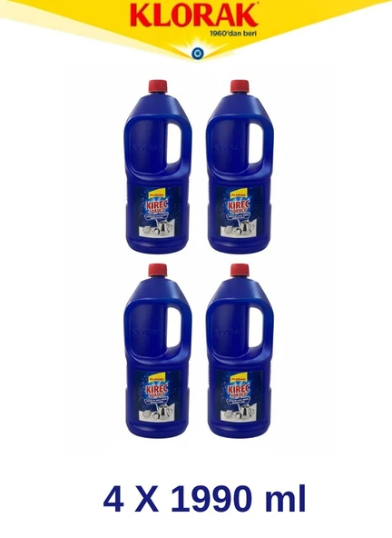 Klorak 4 Adet 1990 ml Kireç Sökücü ürün görseli 1