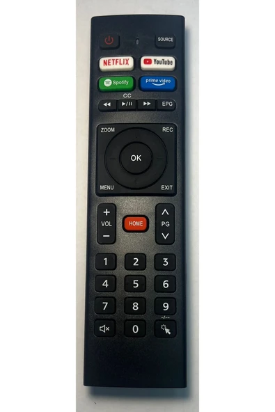 Fuchs TELENOVA  SPOTİFY TUŞLU LCD TV KUMANDASI ürün görseli 1