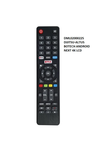 Dijitsu ANDROID LCD TV KUMANDASI uyumlu ürün görseli 1