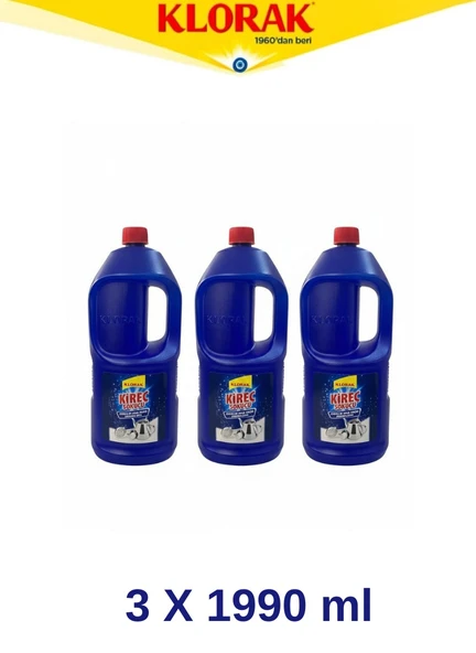 Klorak 3 Adet 1990 ml Kireç Sökücü ürün görseli 1