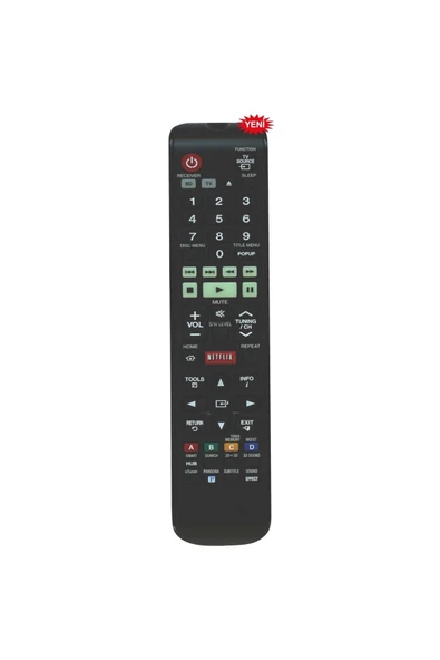 Swat Samsung Lcd Tv Kumandası Netflix Tuşlu ürün görseli 1