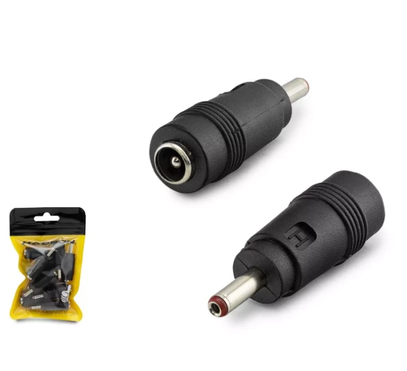Hadron HDX1314 DC Güç Ucu Çevirici (5.5x2.5 Soket - 3.5x1.35 Fiş) 10’lu Paket ürün görseli 1