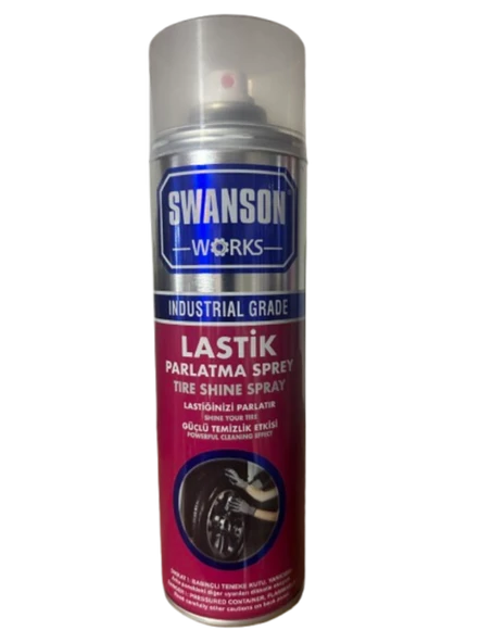 Swanson Works Lastik Parlatıcı Sprey 500 ML ürün görseli 1