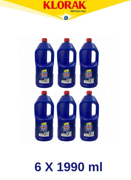 Klorak 6 Adet 1990 ml Kireç Sökücü ürün görseli 1