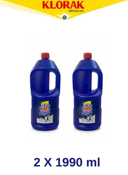 Klorak  2 Adet 1990 ml Kireç Sökücü ürün görseli 1