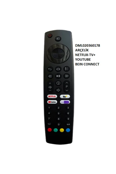 Beko GRUNDIG ANDROID LCD TV KUMANDASI ürün görseli 1