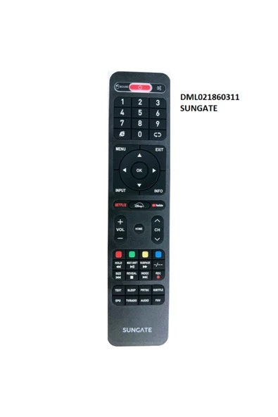 Sungate NETFLİX TUŞLU LCD TV KUMANDASI ürün görseli 1