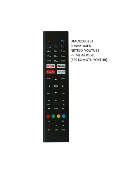 Axen ANDROID TV KUMANDASI ürün görseli 1