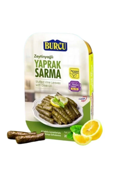 Burcu Zeytinyağlı Yaprak Sarma 200 gr ürün görseli 1